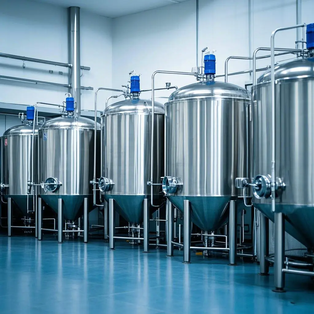 Tubo in acciaio inossidabile per attrezzature per la produzione di birra